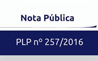 Leia mais sobre o artigo Criada Comissão Nacional contra Projeto de Lei 257/2016: confira a agenda de Combate à aprovação do PLP