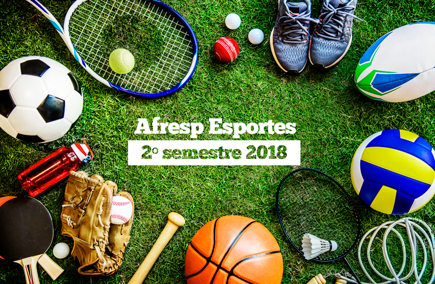 No momento, você está visualizando Confira a programação esportiva da Afresp para o 2º semestre