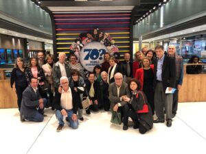 Leia mais sobre o artigo Aposentados da Afresp assistem ao musical 70? Década do Divino Maravilhoso”