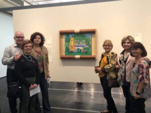 Leia mais sobre o artigo Associados aposentados visitam exposição “Tarsila Popular”, no MASP