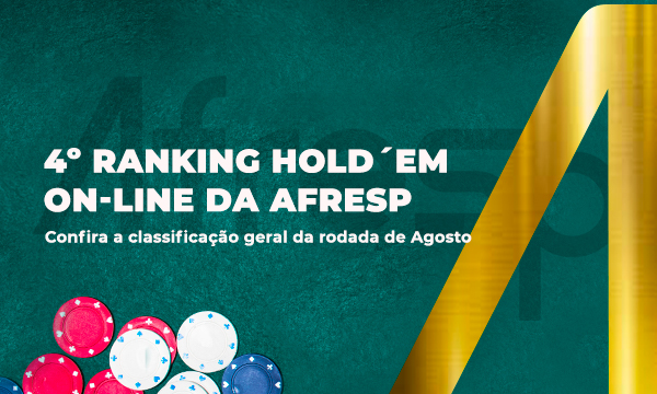 No momento, você está visualizando Poker on-line: veja a classificação da etapa de setembro do torneio