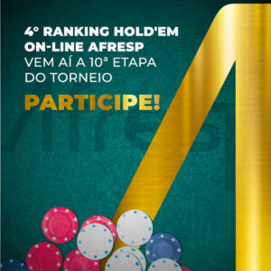 Leia mais sobre o artigo Poker on-line Afresp: participe da última etapa de 2021 do torneio!