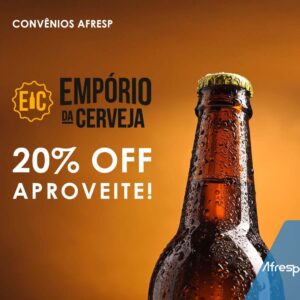 Leia mais sobre o artigo Convênios Afresp: aproveite o desconto de até 20% no Empório da Cerveja