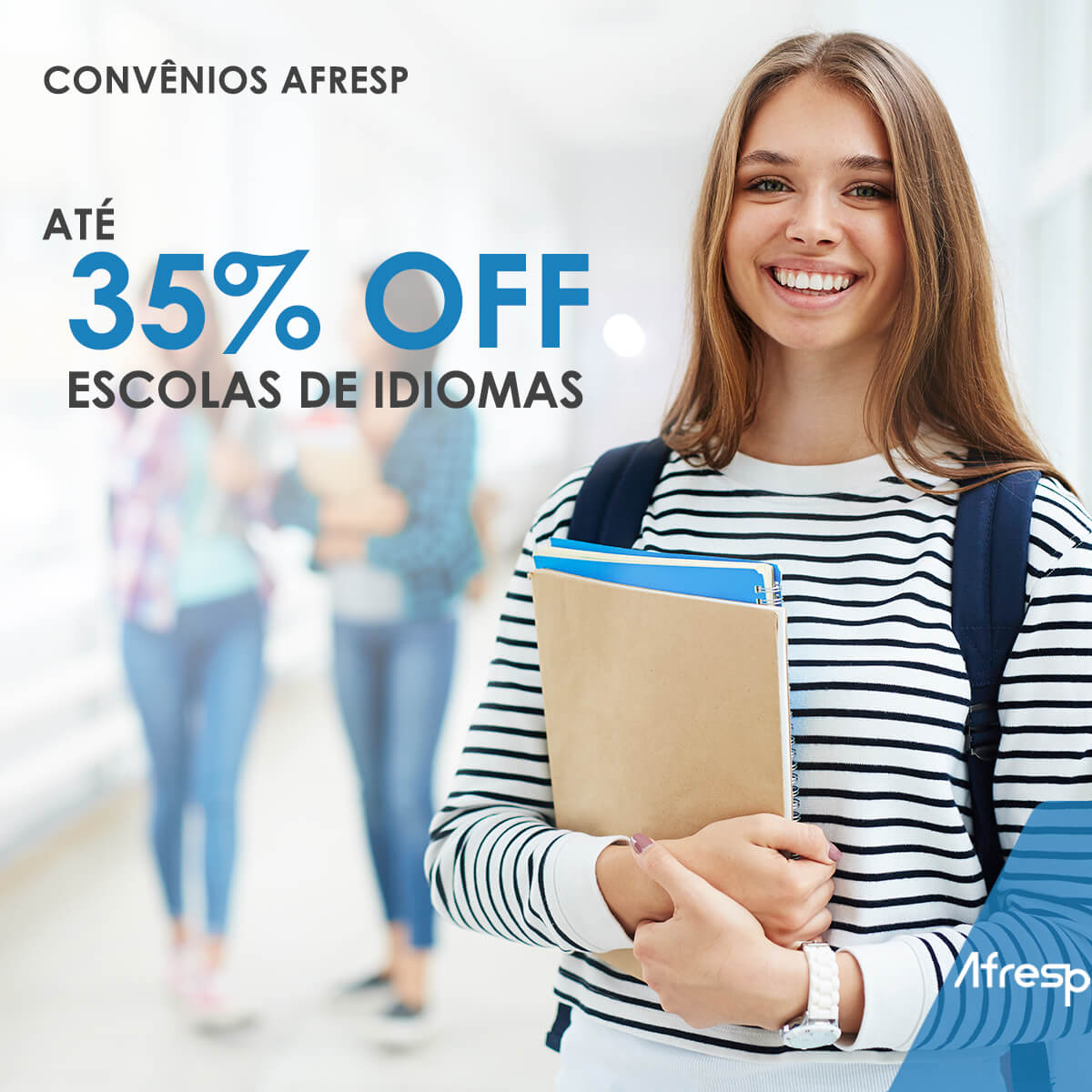 No momento, você está visualizando Convênios Afresp: estude idiomas com até 35% de desconto