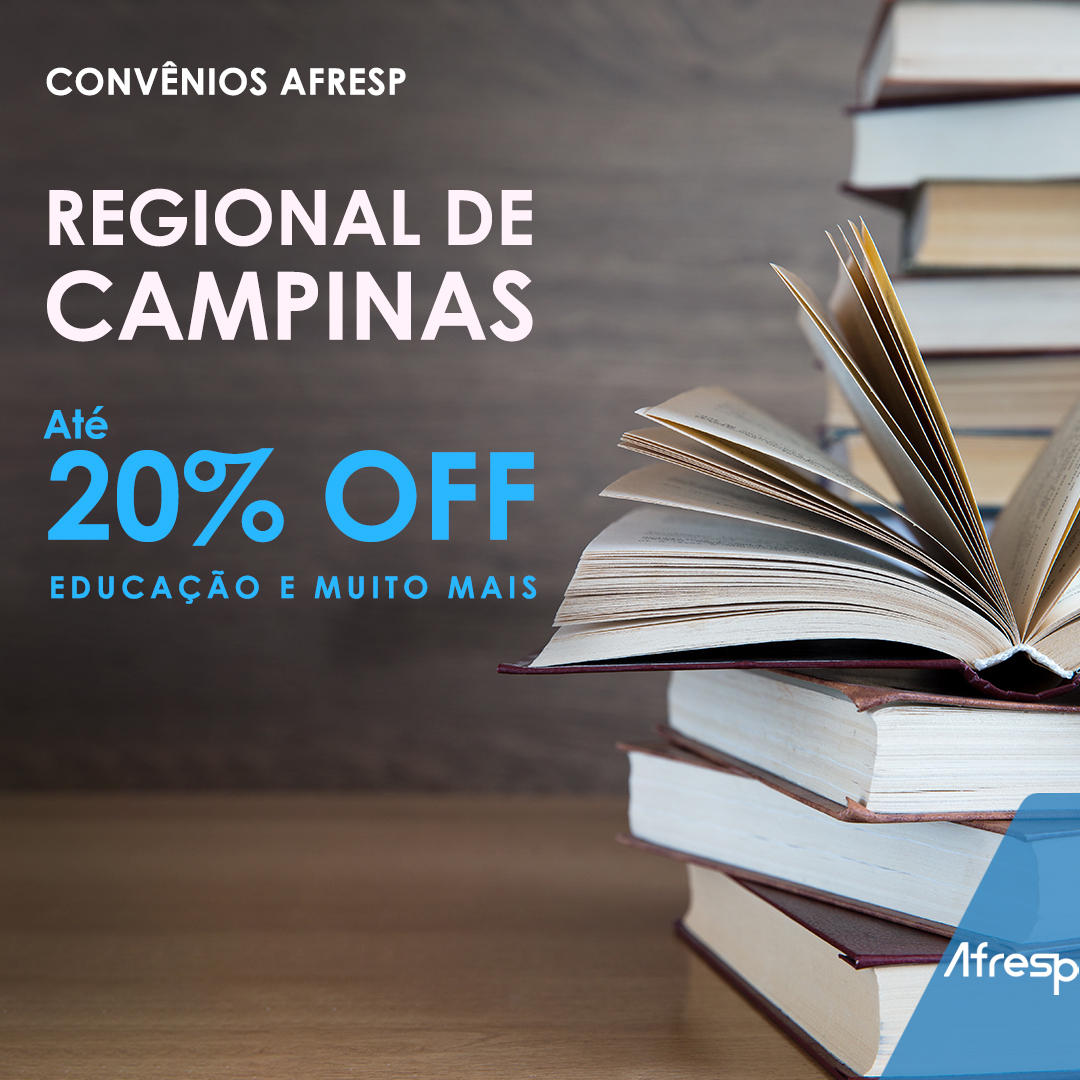 No momento, você está visualizando Convênios Afresp: confira os descontos exclusivos para associados de Campinas