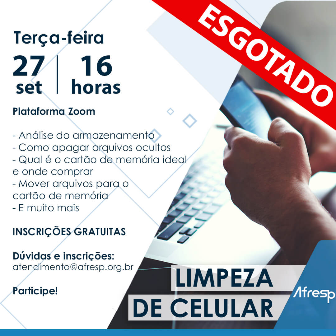 No momento, você está visualizando Novo curso: limpeza de dados do celular