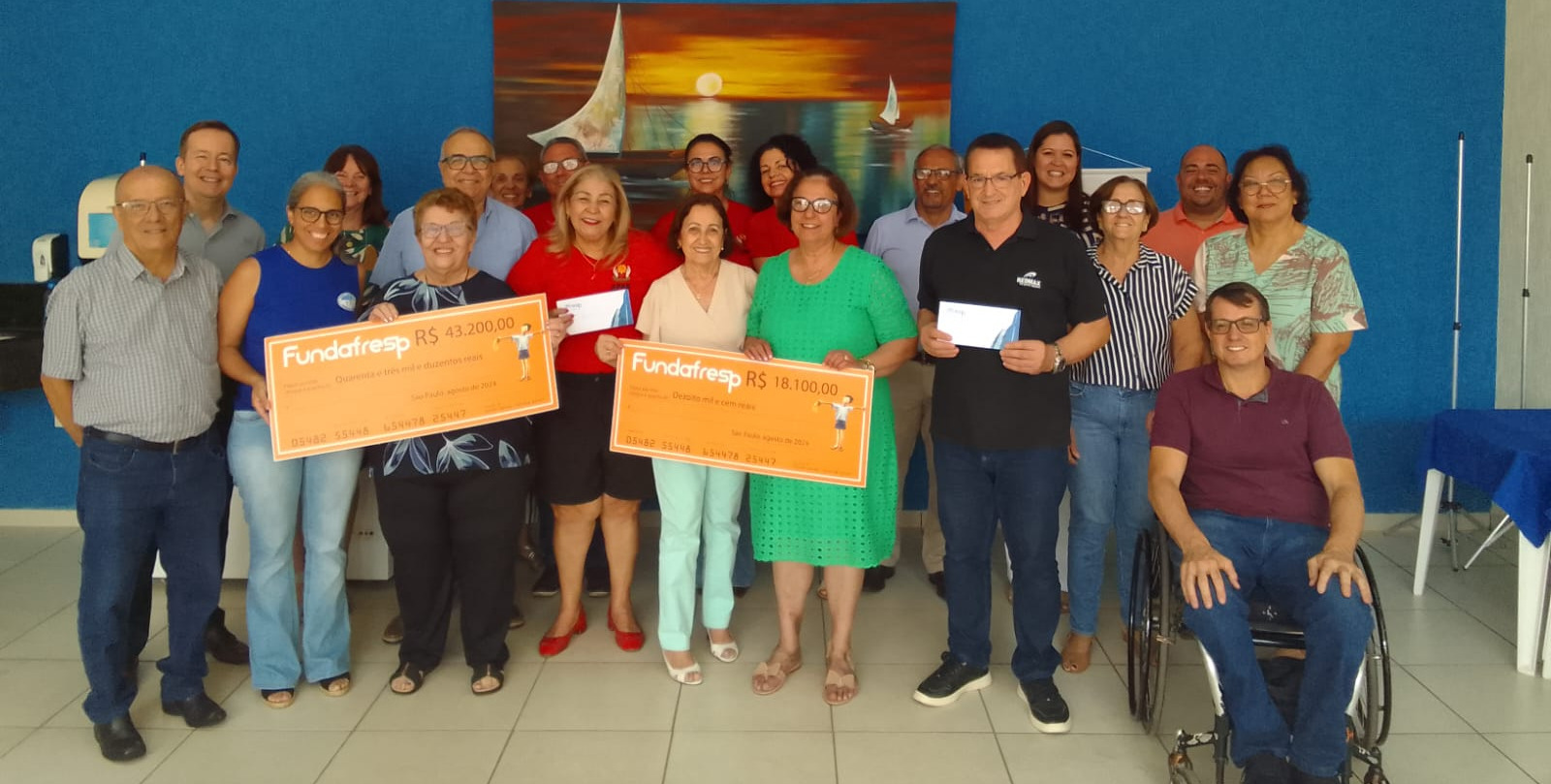 No momento, você está visualizando Fundafresp doa R$ 75,3 mil para instituições da região de Araçatuba