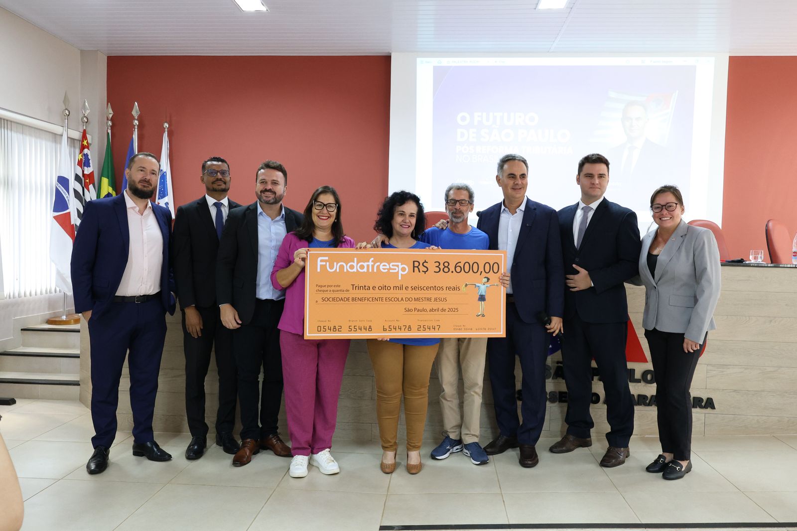 No momento, você está visualizando Fundafresp doa R$ 76,3 mil a projetos sociais de Araraquara