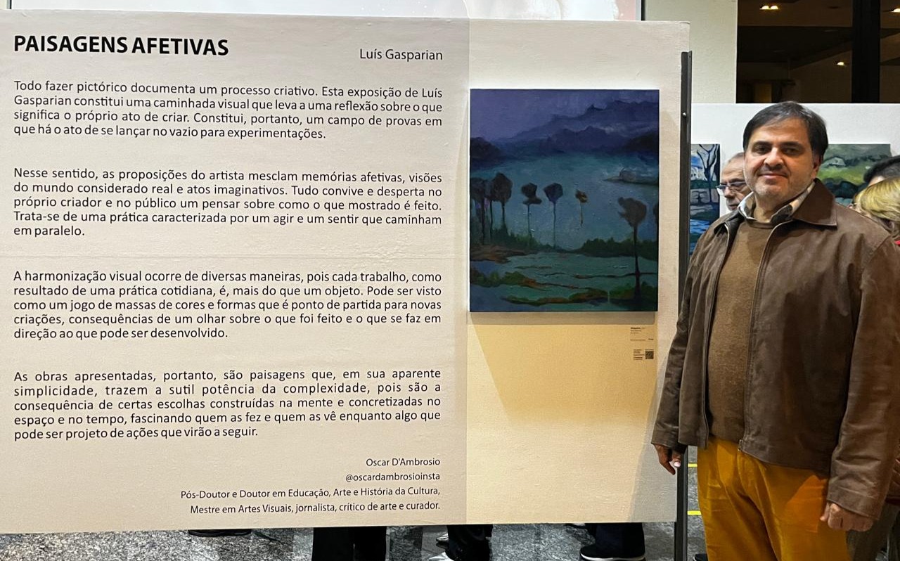 No momento, você está visualizando Paisagens Afetivas: últimos dias para conferir a exposição de Luís Gasparian