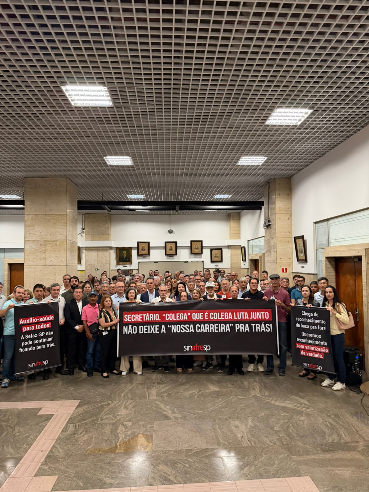 Leia mais sobre o artigo Diretoria e Conselho da Afresp participam de mobilização na Sefaz-SP