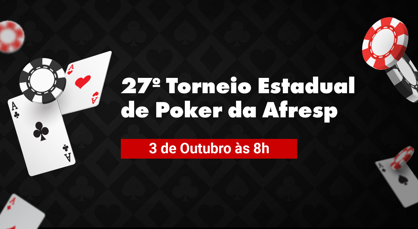 No momento, você está visualizando 27º Torneio Estadual de Poker da Afresp